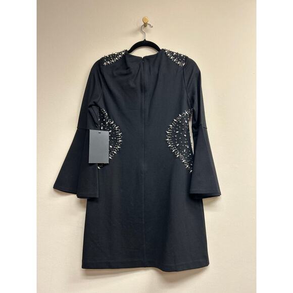 TUCKERNUCK Black Embellished Farrow Dress Size L NWT Retail $298 Tuckernuck - Picture 5 of 6